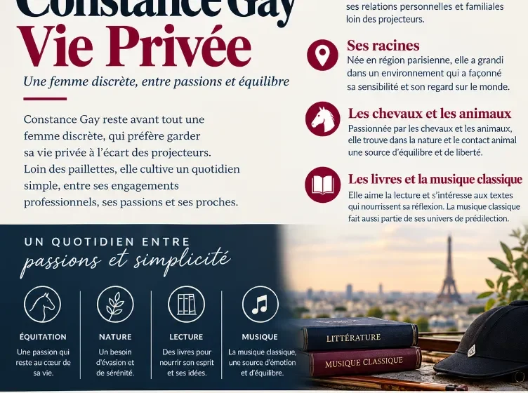 Constance Gay Vie Privée