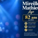 Mireille Mathieu âge