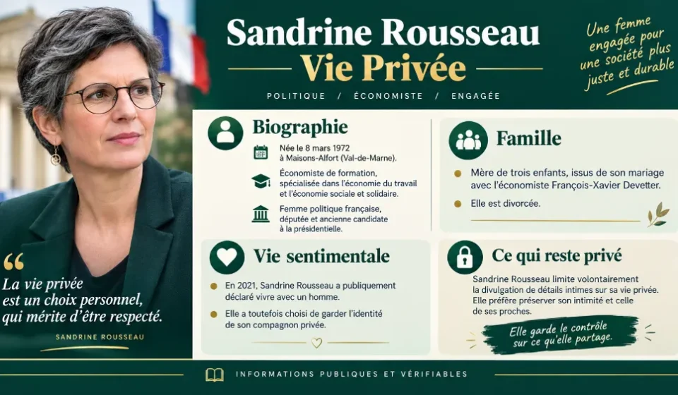 Sandrine Rousseau Vie Privée
