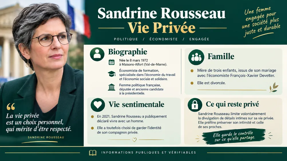 Sandrine Rousseau Vie Privée