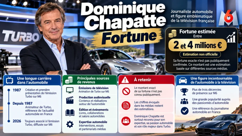 Dominique Chapatte Fortune, épouse, âge, Taille, Salaire